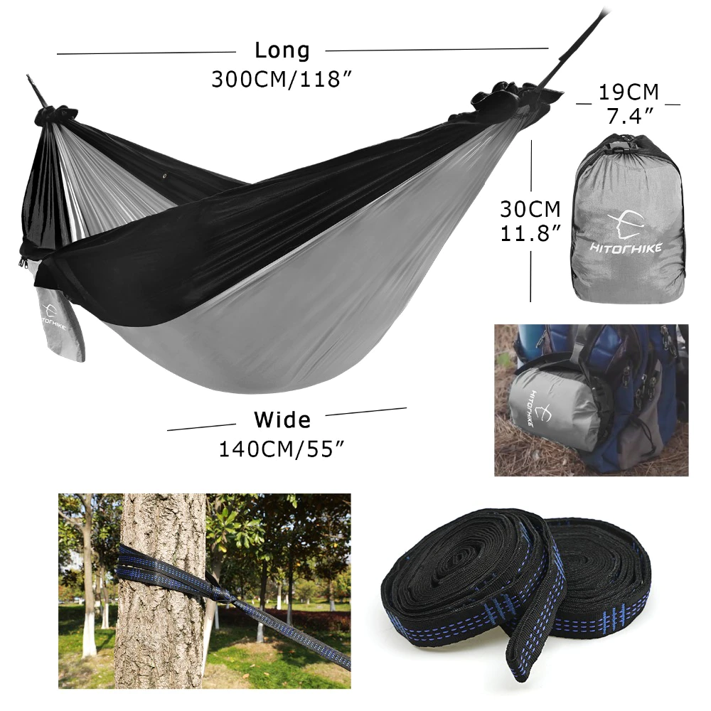 Cheap Goat Tents 1 2 Person Outdoor Mosquito Net Parachute Hammock Camping Hanging Sleeping Bed Swing Portable Double Chair Hammock Tents 